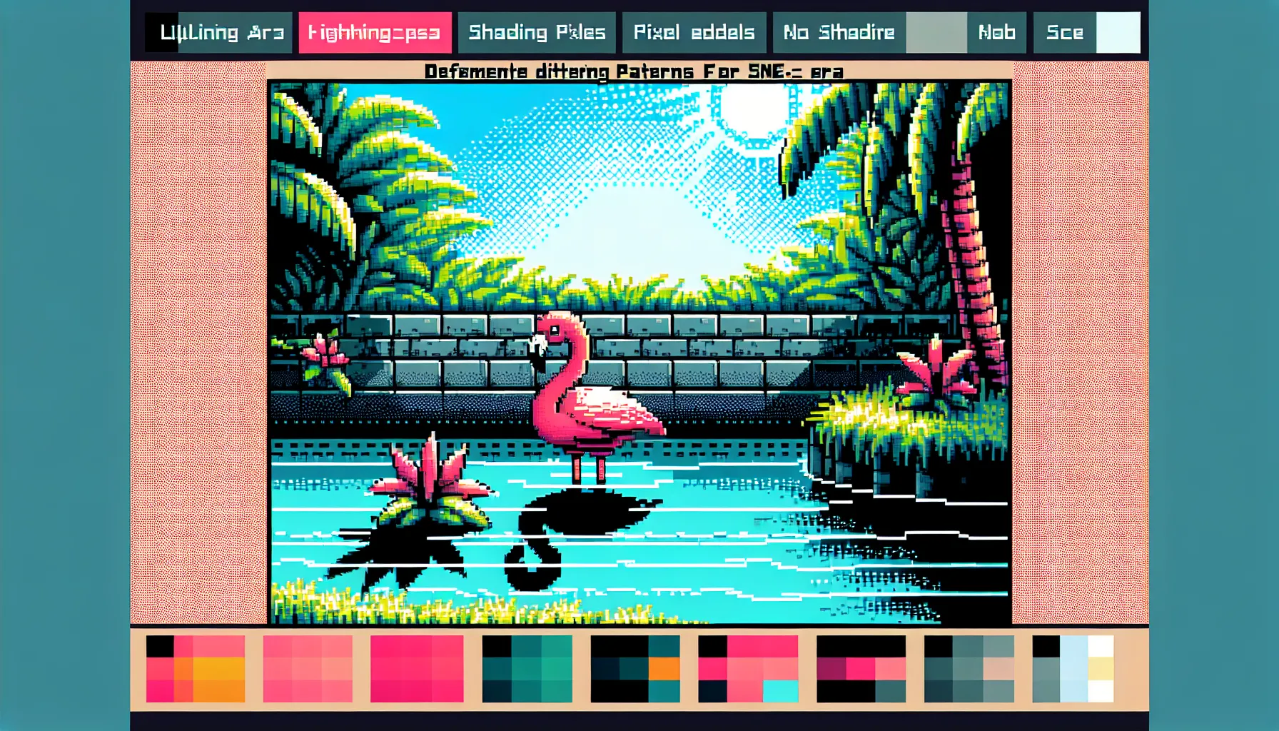 Pixel Art style illustration