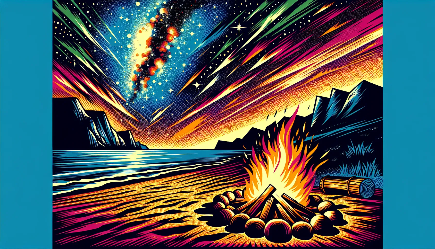 Pop Art style illustration